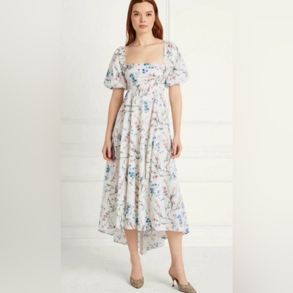 Hill House Dresses & Skirts - Hill House Matilda Nap Dress Puff Sleeve Spring Chintz XL EUC
